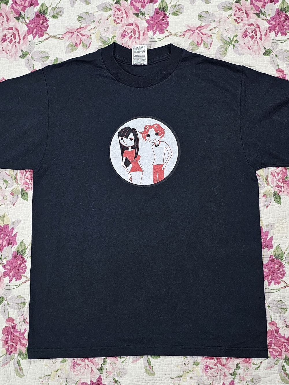 Vintage The White Stripes "Nobody Knows How to Talk to Children" Black T-Shirt M